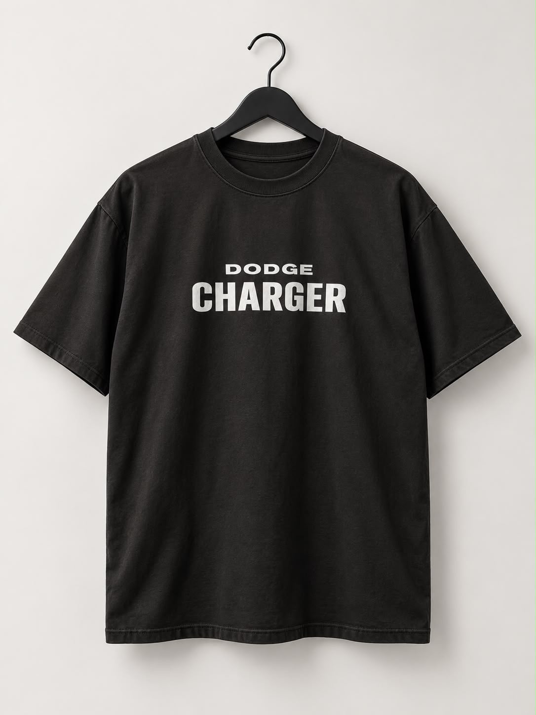 Dodge Charger Dominator Boxy Fit Heavyweight Streetwear T-Shirt