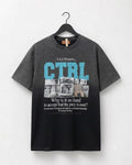 CTRL Premium Oversized T-shirt (Green & Black)