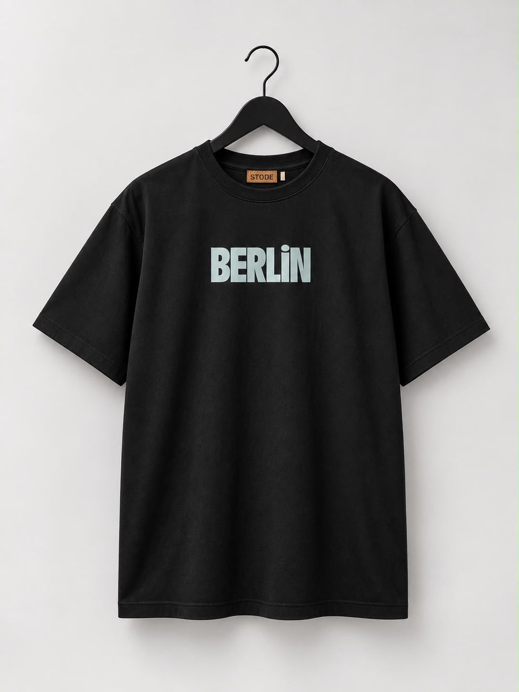 "Lost in Berlin" Edition Heavyweight Oversized Tee [Black and Green]