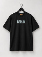 "Lost in Berlin" Edition Heavyweight Oversized Tee [Black and Green]