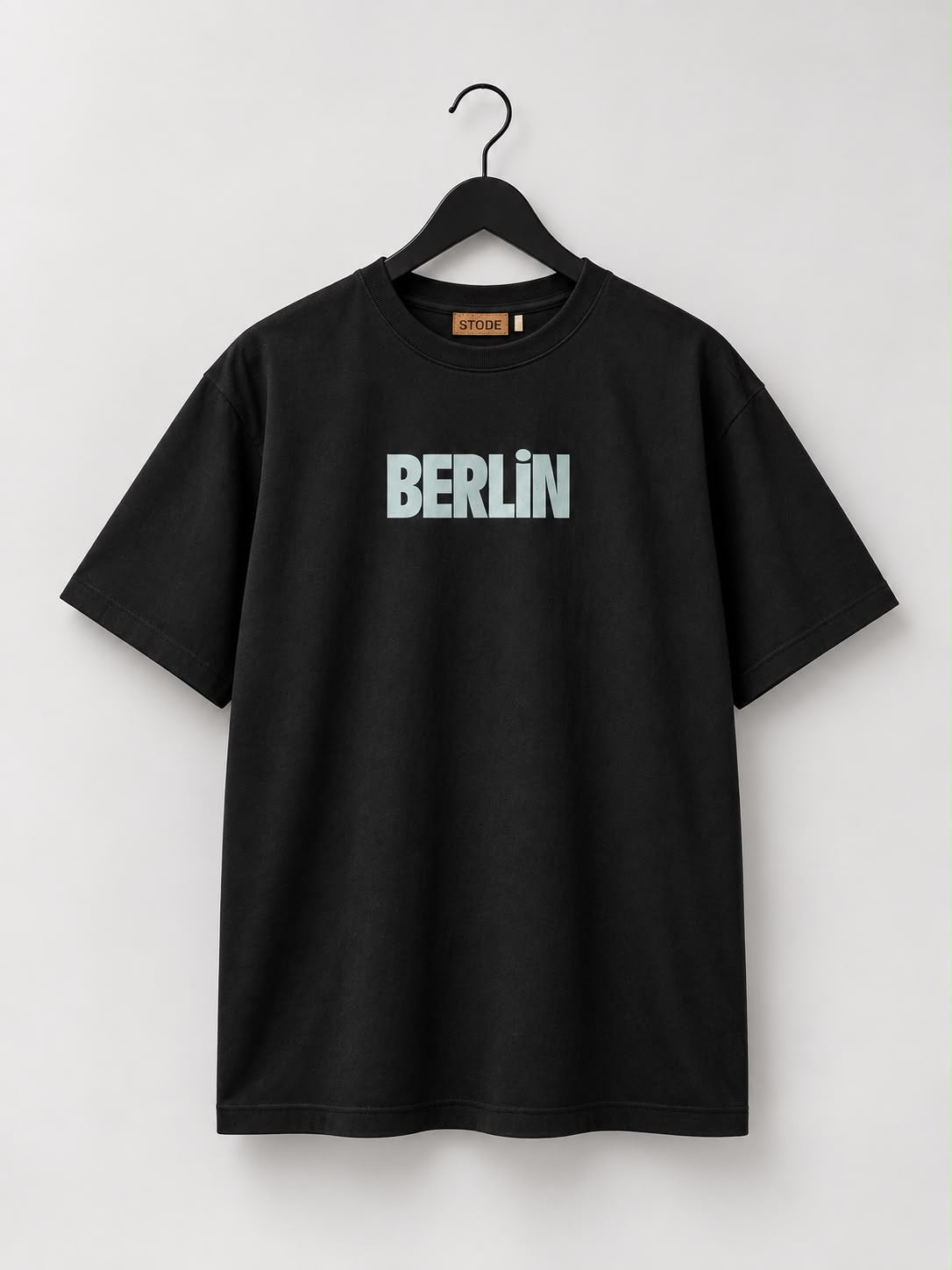 "Lost in Berlin" Edition Heavyweight Oversized Tee [Black and Green]