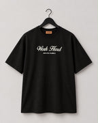 Heritage "Old Money" Heavyweight Oversized Tee [Black And White ]