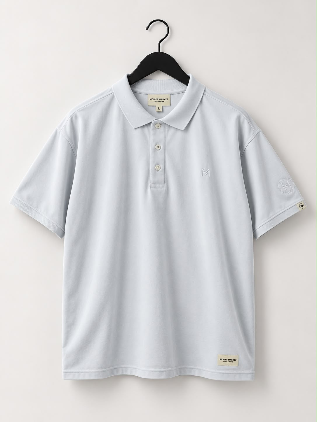 Boxy Relaxed-Fit Piqué Polo Shirt