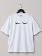 Heritage "Old Money" Heavyweight Oversized Tee [Black And White ]