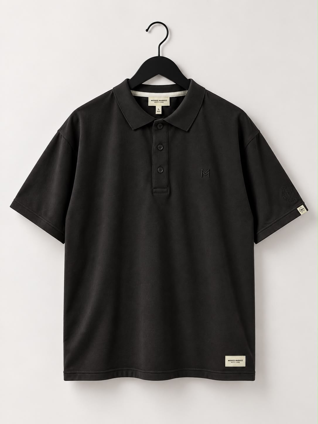 Boxy Relaxed-Fit Piqué Polo Shirt