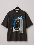 Orlando Black Graphic Tee — Iconic Retro Streetwear