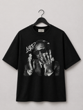 Signature Black Graphic Tee — Bold Streetwear Statement
