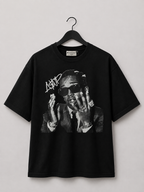Signature Black Graphic Tee — Bold Streetwear Statement