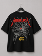 Metallica Red Logo Tee — Classic Heavy Metal Streetwear