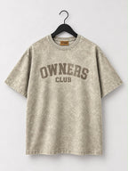 Owners Club" Mineral Wash Oversized T-Shirt