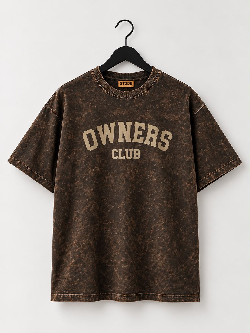 Owners Club" Mineral Wash Oversized T-Shirt