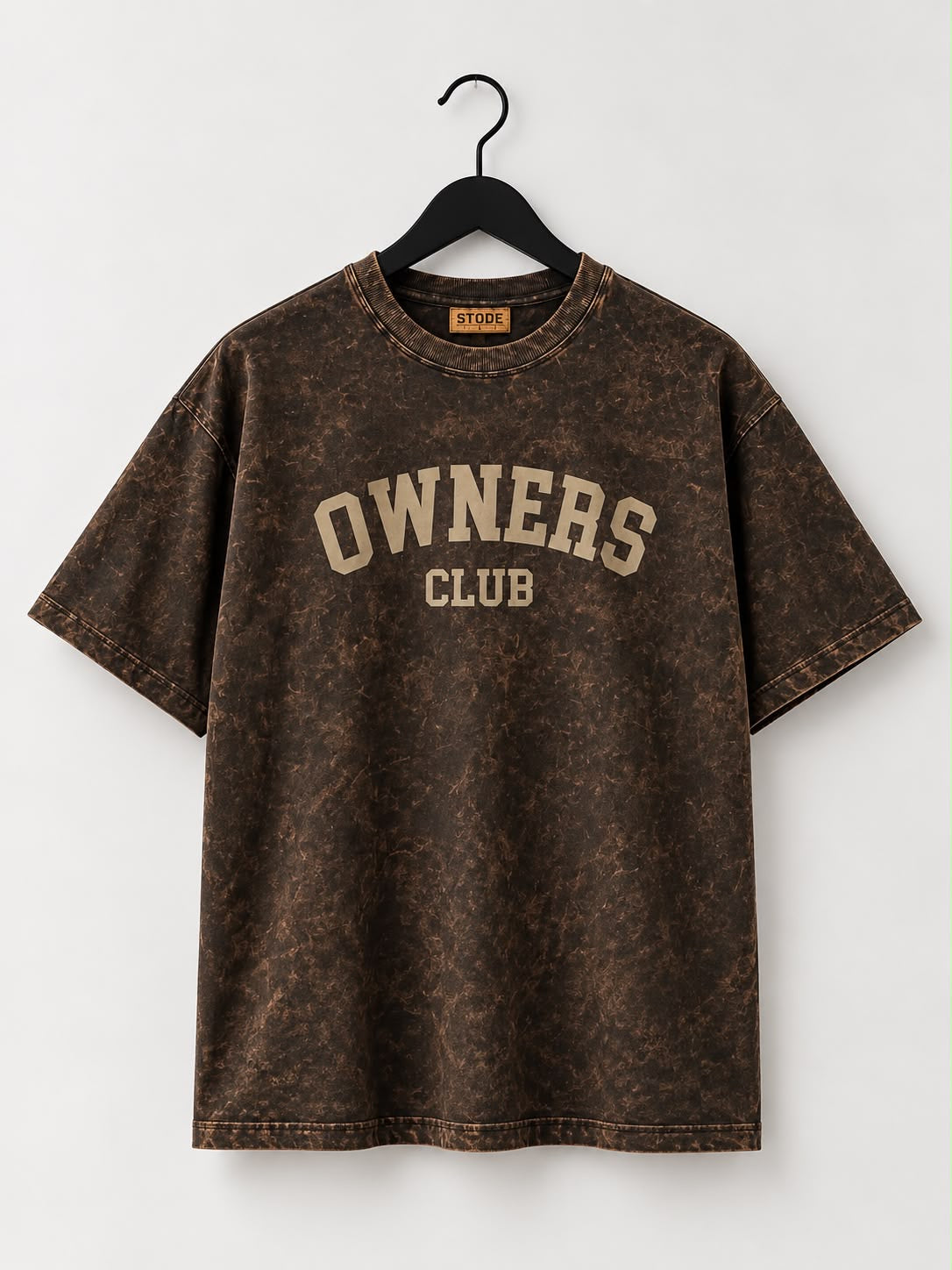 Owners Club" Mineral Wash Oversized T-Shirt