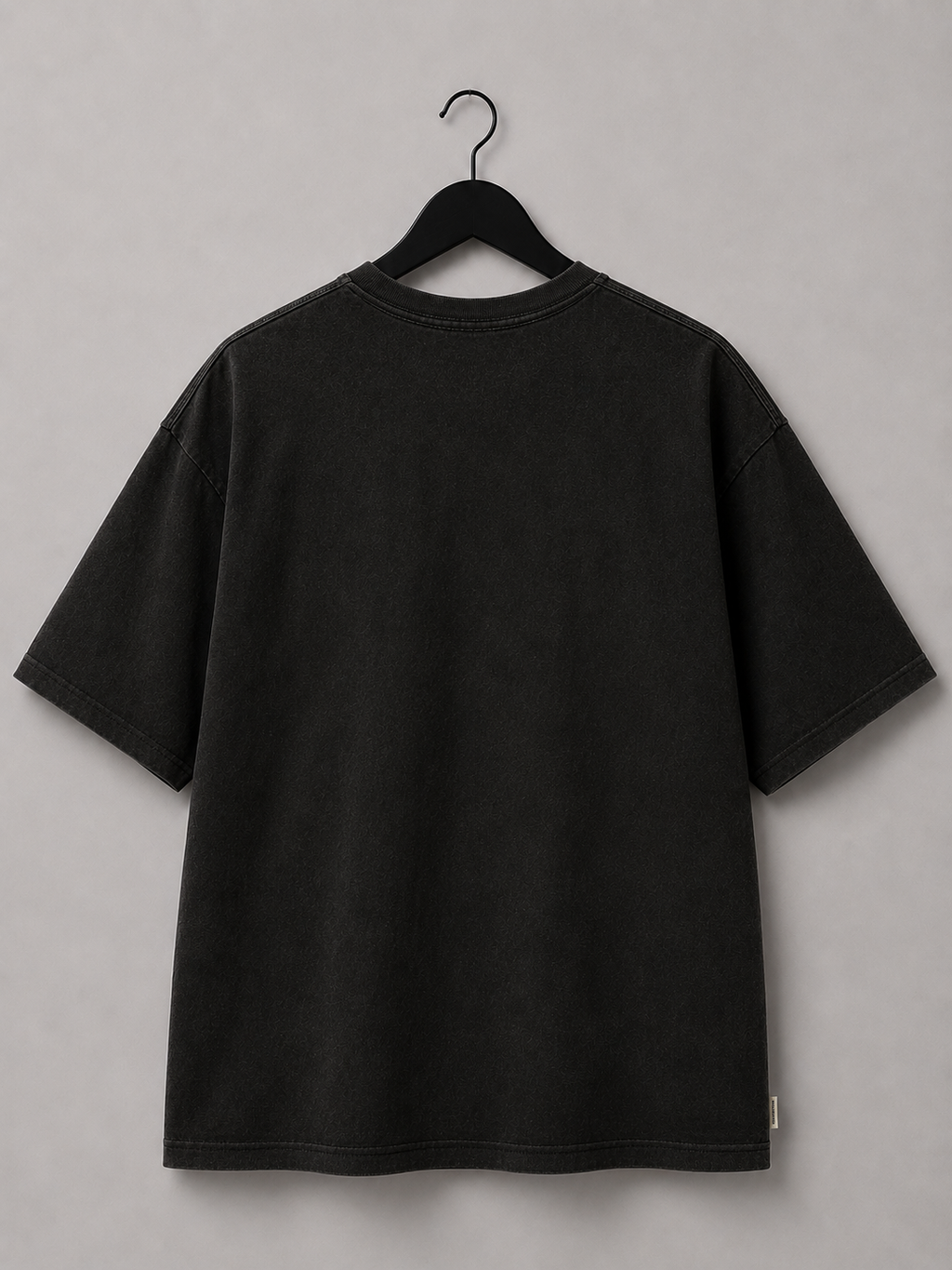 Vintage-Inspired Rapper Graphic Oversized T-Shirt – Black